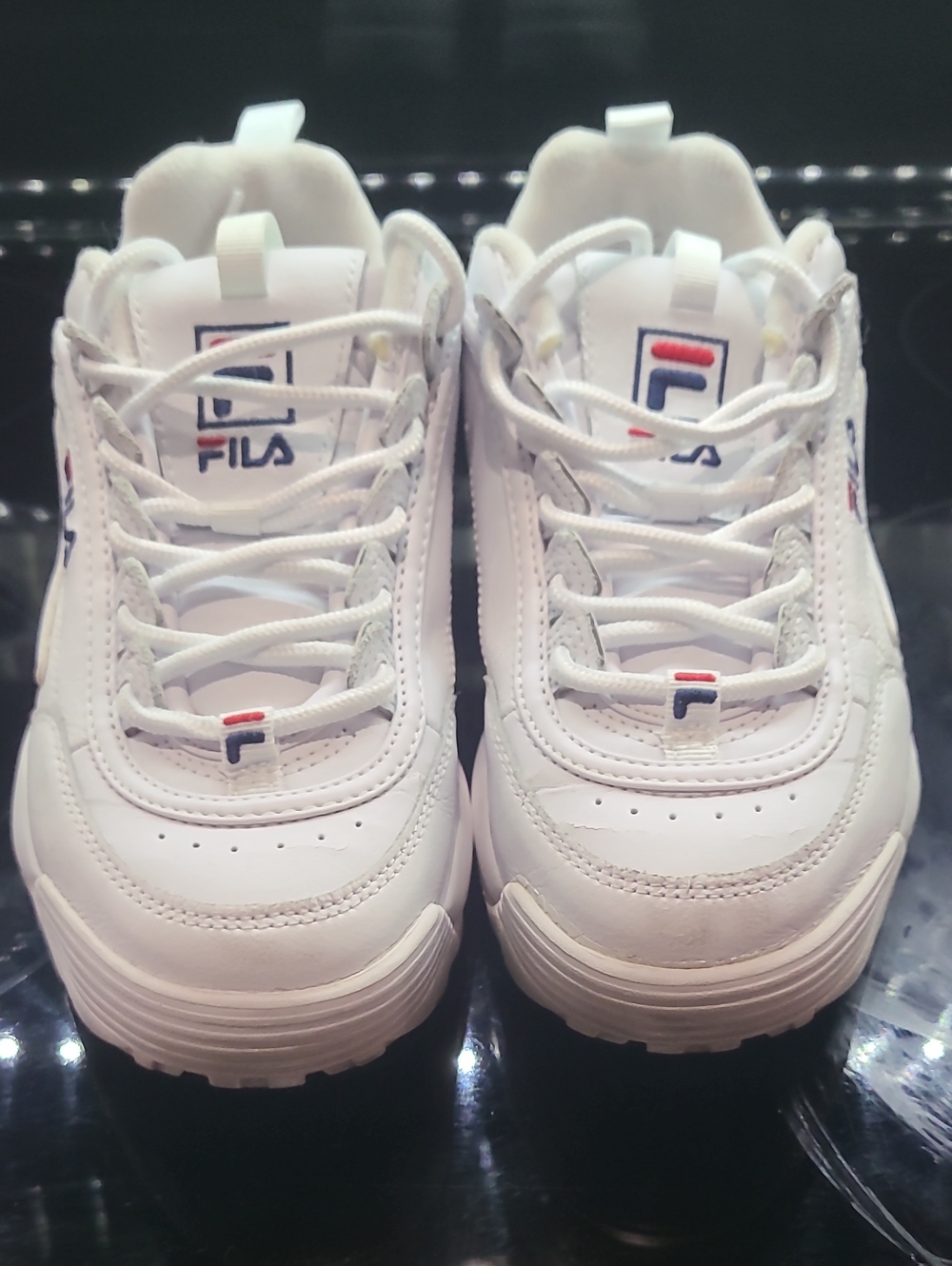 Fila White Disruptors